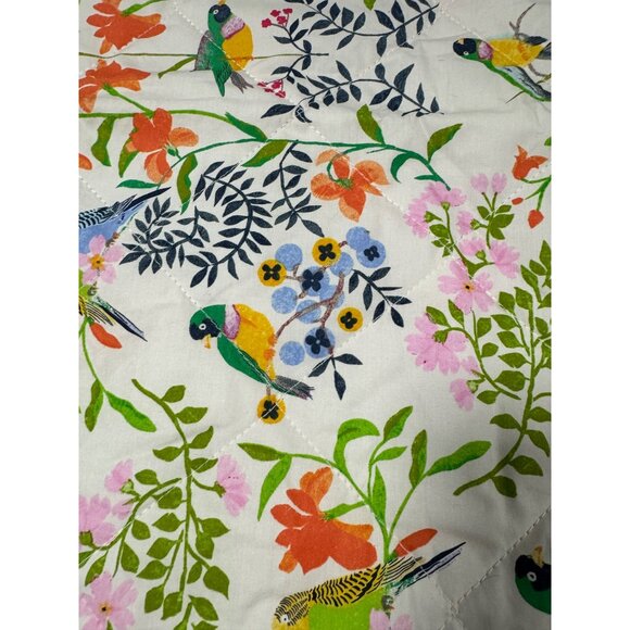 1 Pillow Case - Birds Flowers~Cath Kidston London 100% Cotton 31x 21 Soft & Clea - Picture 2 of 8
